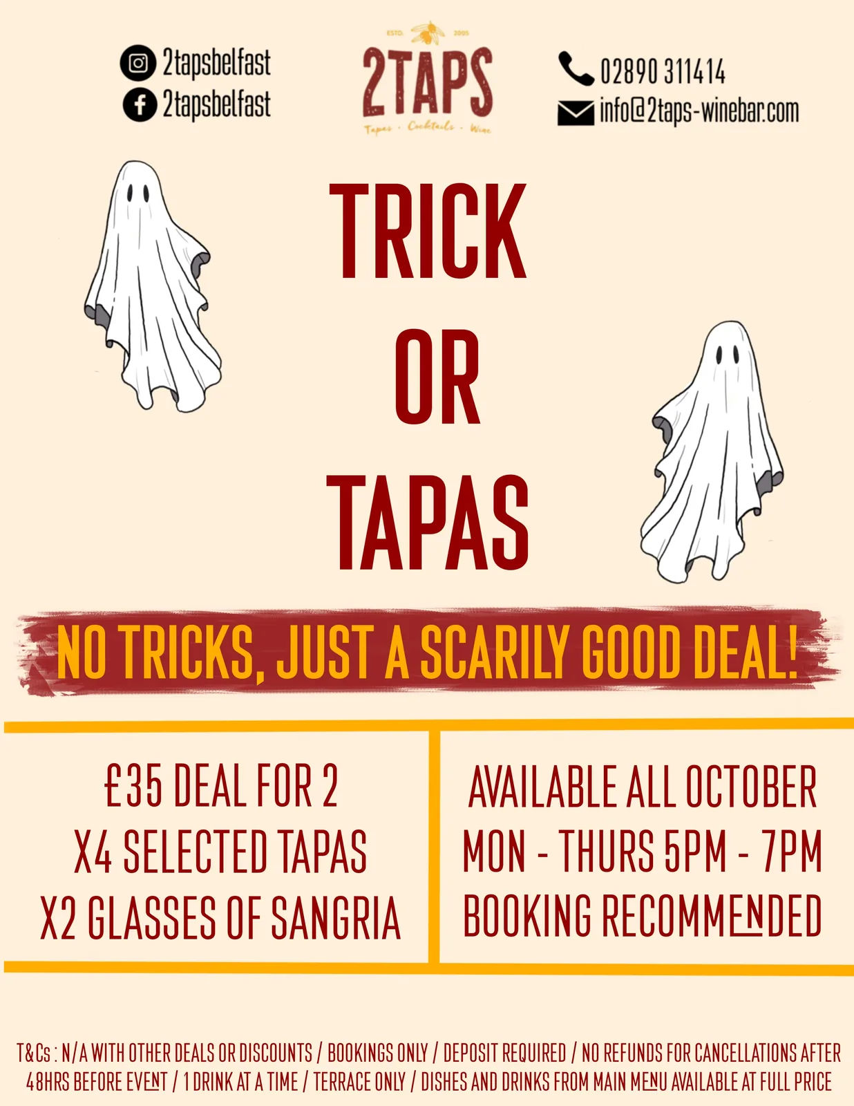 Halloween at 2Taps event image