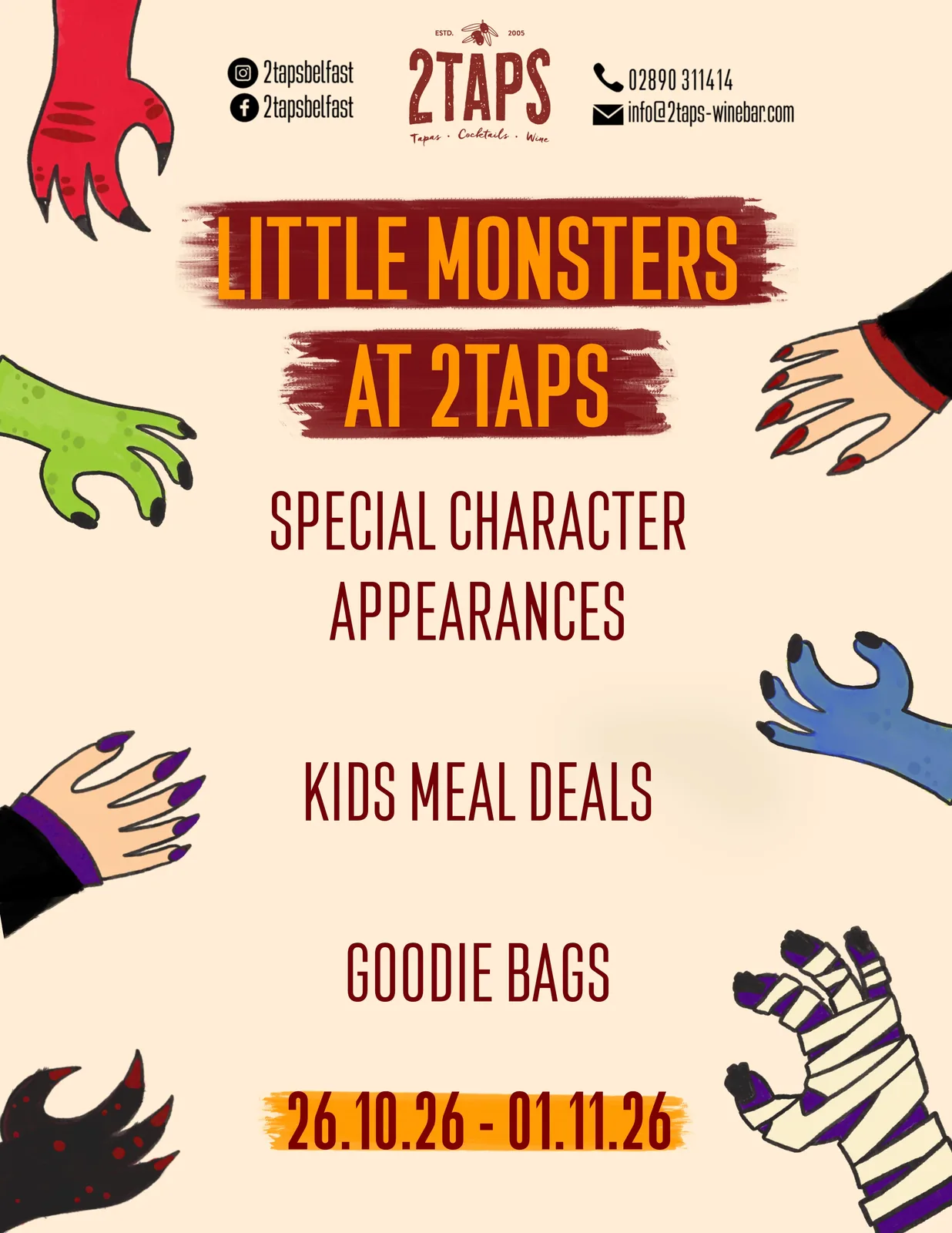 Halloween at 2Taps event image