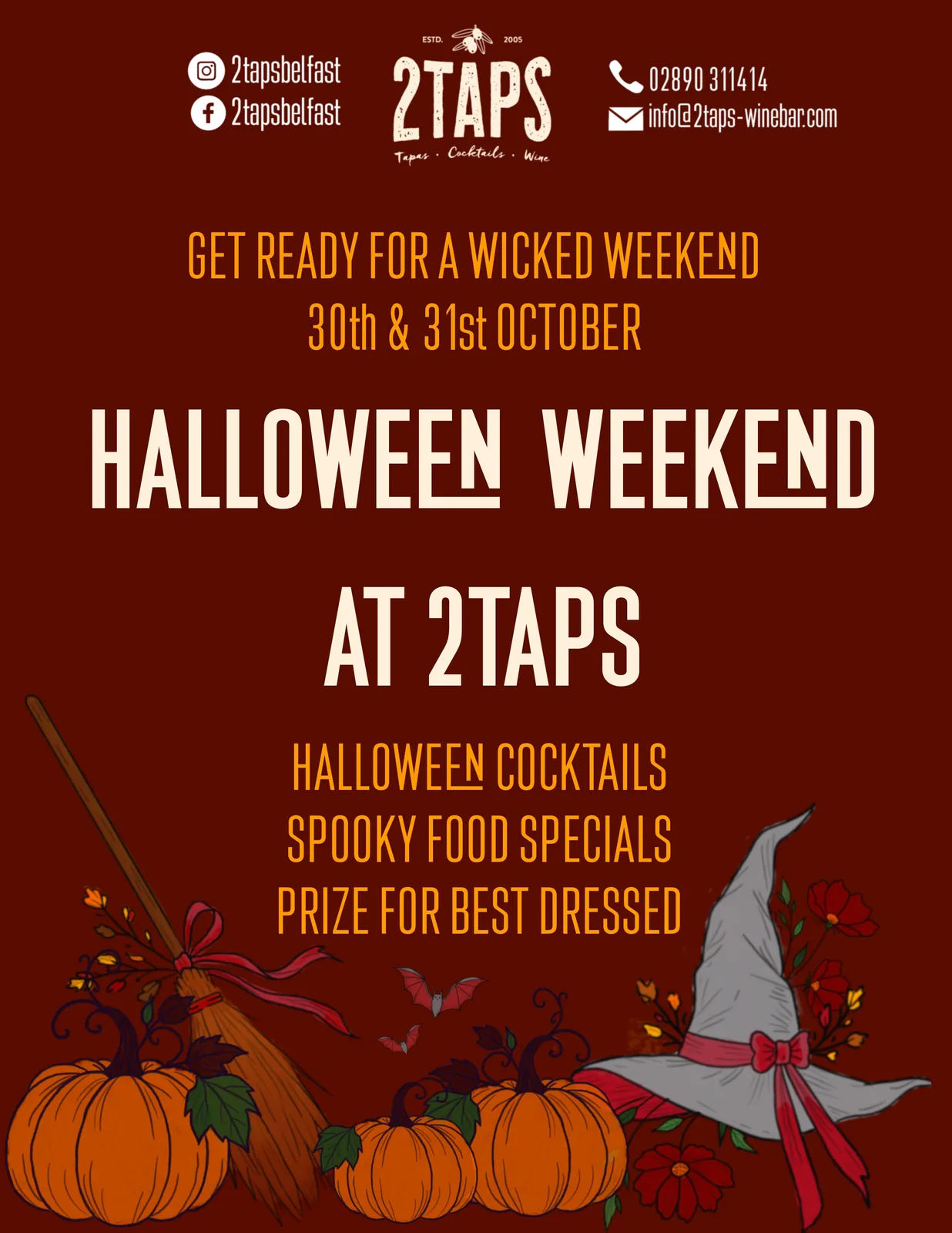 Halloween at 2Taps event image