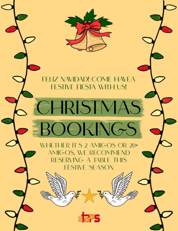 Xmas bookings and party menus event image